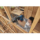 Bosch cordless reciprocating saw GSA18V-280 + L-Boxx, without battery and charger